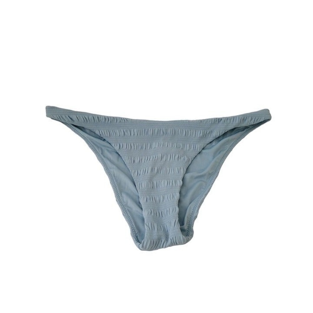 O'Neill Blue Bikini Bottom Light Blue Cheeky Large Swim Beach Pool Fun